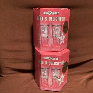 Soap & Glory Dazzle & Delight Duo Bundle NEW Hand cream and foot cream